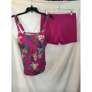 Kim Gravel Bathing Suit (2 Pieces ) Tank top, shorts, SIZE 14